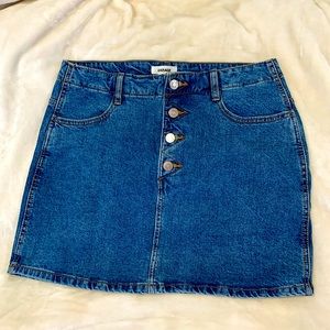 GARAGE Mini Jean Skirt